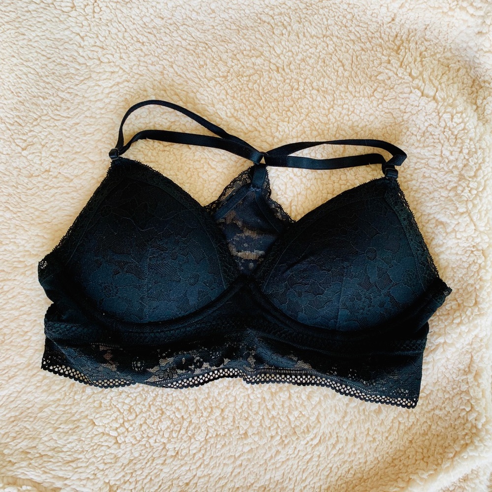🆕 Victoria’s Secret black lace bralette